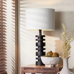 Light & Living Lampenkap Bolero Wit - 38x28x18 cm