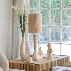 Light & Living Lampenkap Medana Crème - 25x36x25 cm