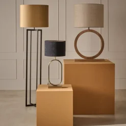 Light & Living Lampenvoet Jamiri Goud - E27 - 45 cm hoog
