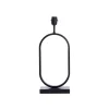 Light & Living Lampenvoet Jamiri Zwart - E27 - 45 cm hoog