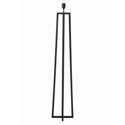 Light & Living Lampenvoet Miley Zwart - E27 - 130 cm hoog