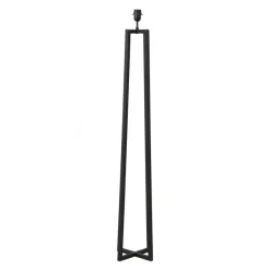 Light & Living Lampenvoet Miley Zwart - E27 - 130 cm hoog