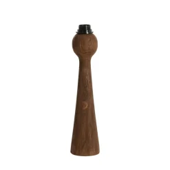 Light & Living Lampenvoet Festina Donkerbruin - E27 - 40 cm hoog