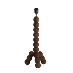Light & Living Lampenvoet Veglio Bruin - E27 - 50 cm hoog