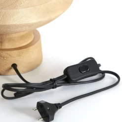 Light & Living Lampenvoet Fiera Naturel - E27 - 25 cm hoog