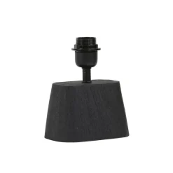 Light & Living Lampenvoet Kardan Zwart - E27 - 21 cm hoog