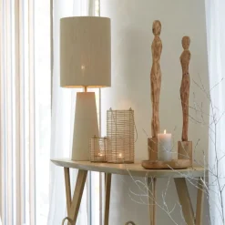 Light & Living Lampenvoet Yelos Creme - E27 - 43 cm hoog