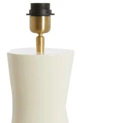 Light & Living Lampenvoet Nana Crème - E27 - 51 cm hoog