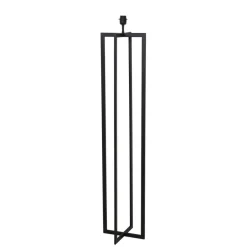 Light & Living Lampenvoet Mace Zwart - E27 - 140 cm hoog