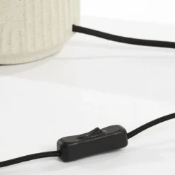 Light & Living Lampenvoet Diego Ecru - E27 - 44 cm hoog