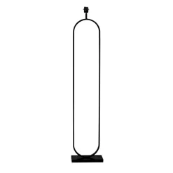 Light & Living Lampenvoet Jamiri Zwart - E27 - 142 cm hoog