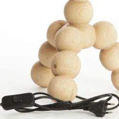 Light & Living Lampenvoet Veglio Naturel - E27 - 50 cm hoog
