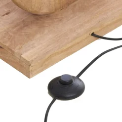 Light & Living Lampenvoet Paceco Naturel - E27 - 119 cm hoog