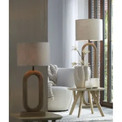 Light & Living Lampenvoet Paceco Naturel - E27 - 119 cm hoog