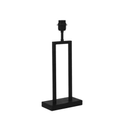Light & Living Lampvoet Shiva Zwart - E27 - 41 cm hoog