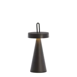 Light & Living Tafellamp Ankenta Zwart - LED - 29 cm hoog