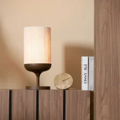 Light & Living Tafellamp Dania Bruin - E27 - 50 cm hoog