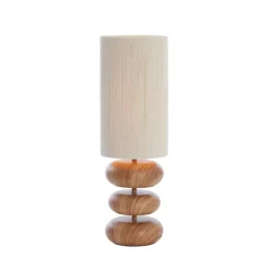 Light & Living Tafellamp Danialo Naturel - E27 - 68 cm hoog