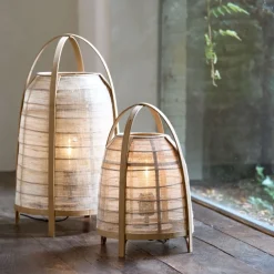 Light & Living Tafellamp Jacinto Naturel - E27 - 42 cm hoog