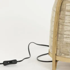 Light & Living Tafellamp Jacinto Naturel - E27 - 42 cm hoog