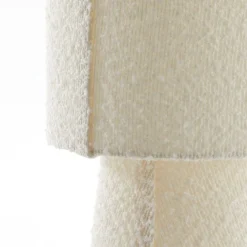 Light & Living Tafellamp Mikkel Crème - E27 - 58 cm hoog