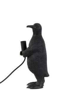 Light & Living Tafellamp Penguin Zwart - E14 - 34 cm hoog