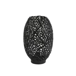 Light & Living Tafellamp Sinula Zwart - E27 - 40 cm hoog