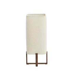 Light & Living Tafellamp Wyn Crème / Bruin - E27 - 51 cm hoog