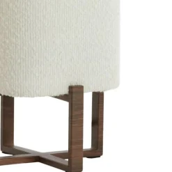 Light & Living Tafellamp Wyn Crème / Bruin - E27 - 51 cm hoog