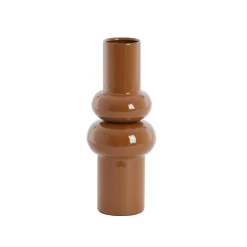 Light & Living Vaas Irissa Caramel - 36 cm hoog