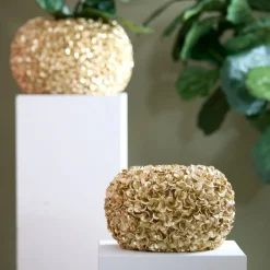 Light & Living Vaas Phylia Goud - Ø 38 cm