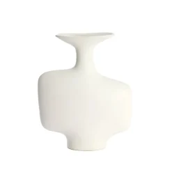 Light & Living Vaas Trovo Wit - 36 cm