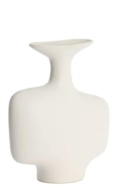 Light & Living Vaas Trovo Wit - 36 cm