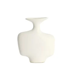 Light & Living Vaas Trovo Wit - 31 cm hoog