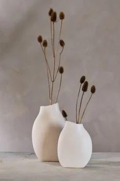 Light & Living Vaas Volano Crème - 42 cm hoog