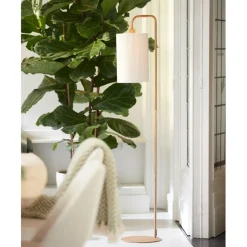 Light & Living Vloerlamp Donio Naturel - E27 - 155 cm hoog