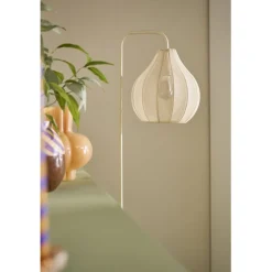 Light & Living Vloerlamp Elati Zand - E27 - 157 cm hoog