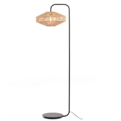 Light & Living Vloerlamp Lyra Naturel - E27 - 164 cm hoog