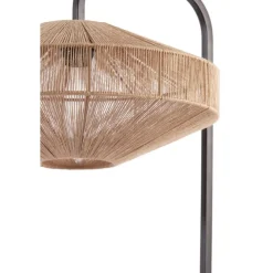 Light & Living Vloerlamp Lyra Naturel - E27 - 164 cm hoog