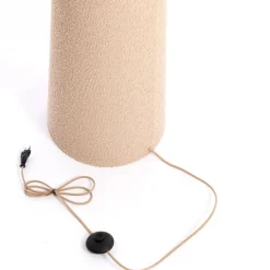 Light & Living Vloerlamp Mikkel Zand - E27 - 165 cm hoog