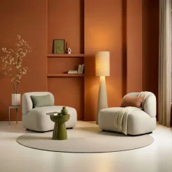 Lounge Fauteuil Comma Links Beige