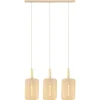 Lucide Hanglamp Corina Beige - 3 x E27 - 90 cm breed