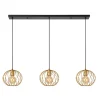 Lucide Hanglamp Danza Goud - 3 x E27 - 130 cm breed
