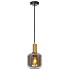 Lucide Hanglamp Joanet Zwart - E27 - Ø 16 cm