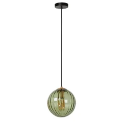 Lucide Hanglamp Monsaraz Groen - E27 - Ø 25 cm