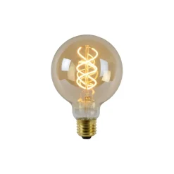 Lucide Lichtbron G95 Amber - E27 - Ø 9,5 cm