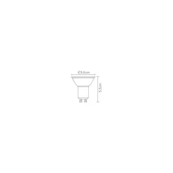 Lucide Lichtbron MR16 Wit - GU10 - Ø 5 cm