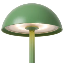 Lucide Oplaadbare Tafellamp Joy Groen - LED - 32 cm hoog