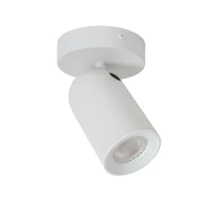 Lucide Plafondspot Punch Wit - GU10 - Ø 10 cm