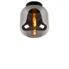 Lucide Plafonniere Joanet Zwart - E27 - Ø 25 cm
